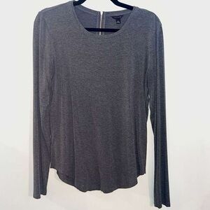 Charcoal Long Sleeve Women's Top